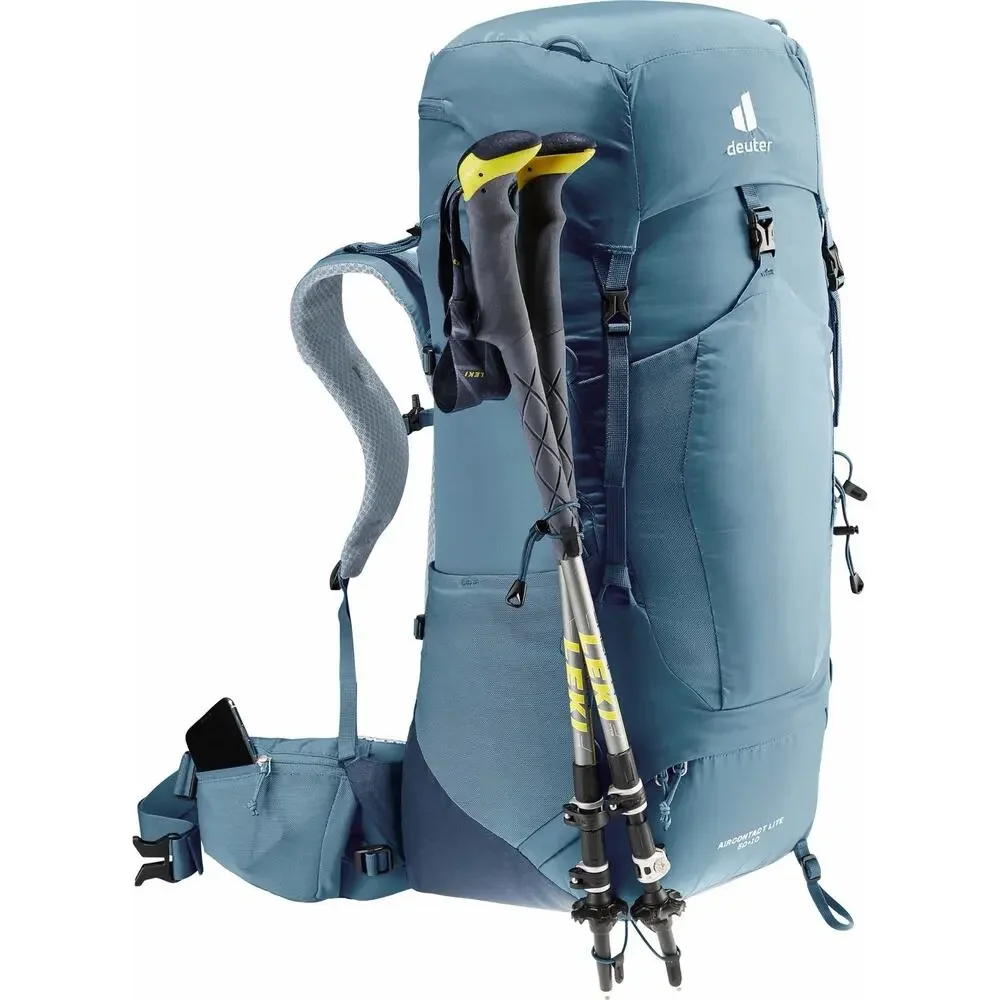 Deuter Aircontact Lite 50 + 10 NEW Internal Frame Backpack Camping Hiking Green